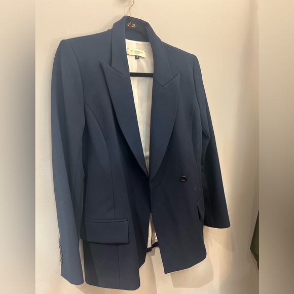 Navy Kallmeyer Blazer, Sz 8 - Picture 3 of 6